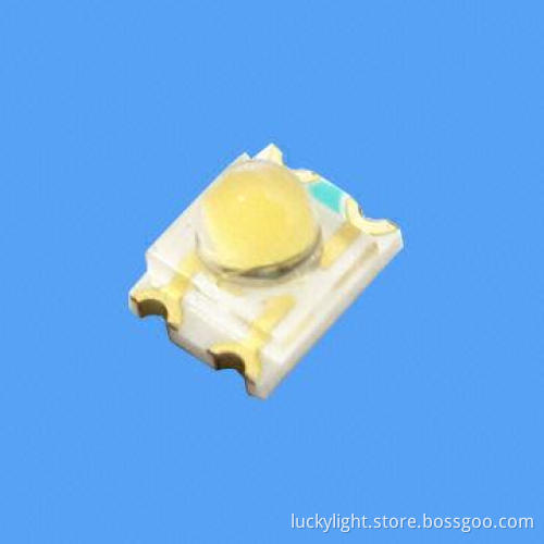 Round Subminiature Package Pure Green Chip LED, Compatible with Automatic Placement Equipment
